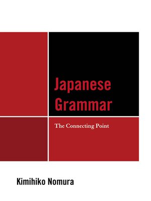 cover image of Japanese Grammar